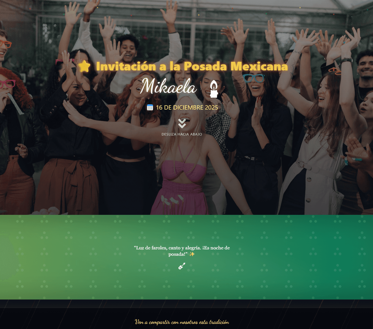 Invitación Posada