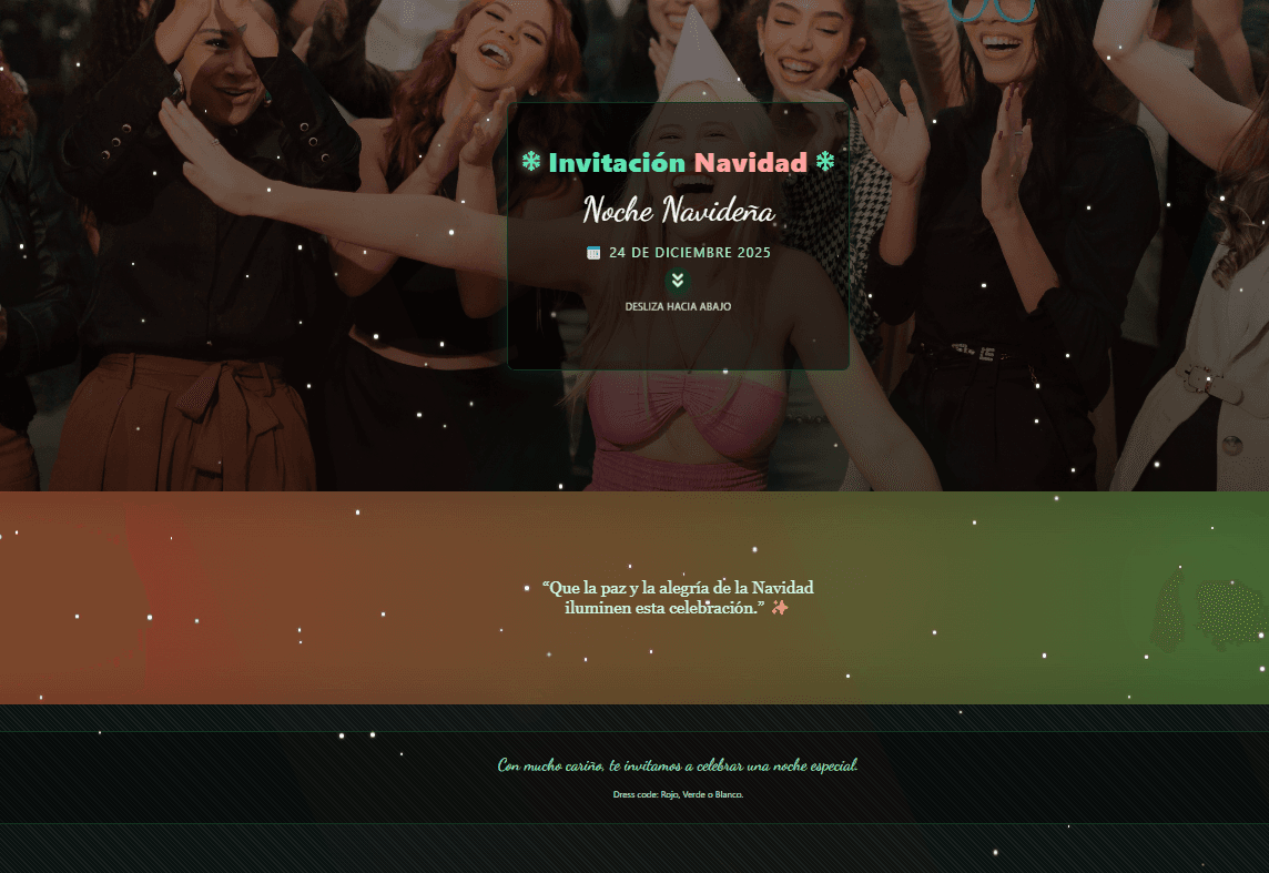 Invitación Noche Estrellada